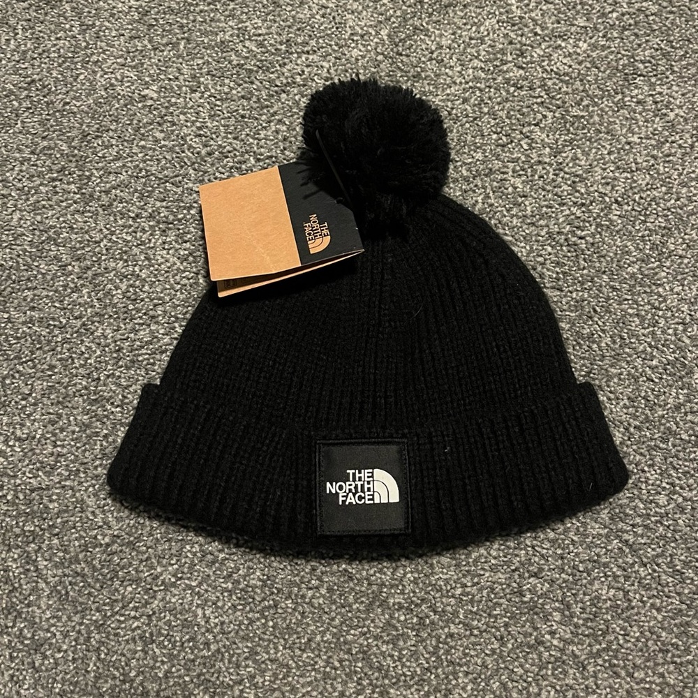 Toddler North Face Pom Beanie